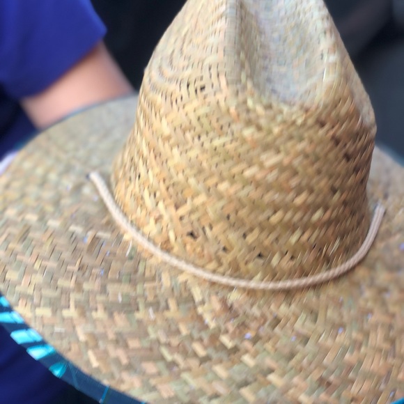 24/7 Life NWT’s Women's Tropical Print Straw Beach Hat Size One (new with Tags) - Picture 12 of 14